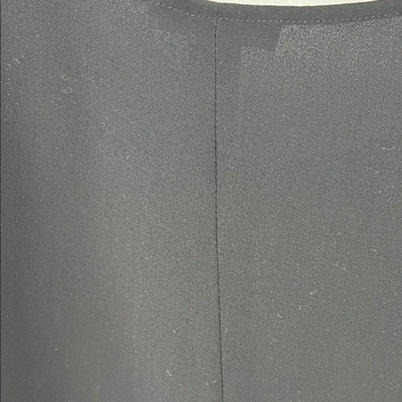 Eileen Fisher 100% Silk Black Asymmetrical Scoop-Neck Sleeveless Top Size XL - Picture 9 of 11